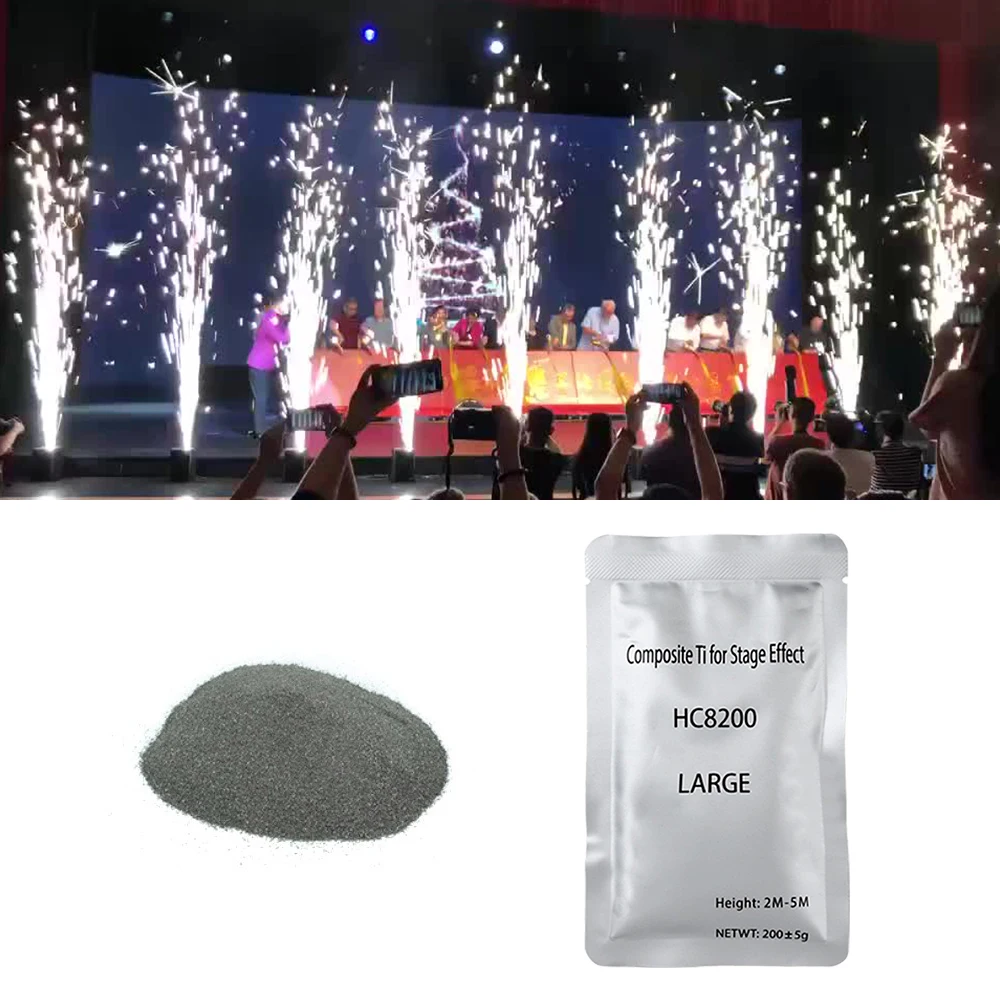 200g Outdoor Indoor Powder for Cold Spark Machine for DJ Disco Wedding Party Cold Flame Machine