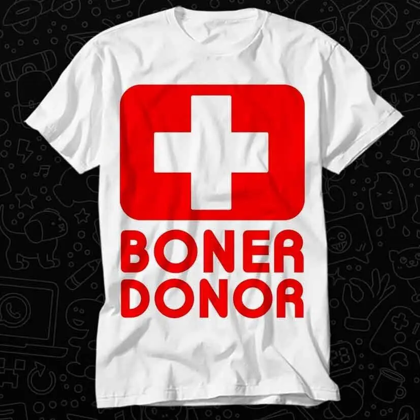 Grab this Boner Donor Mens Funny Beach T Shirt 556