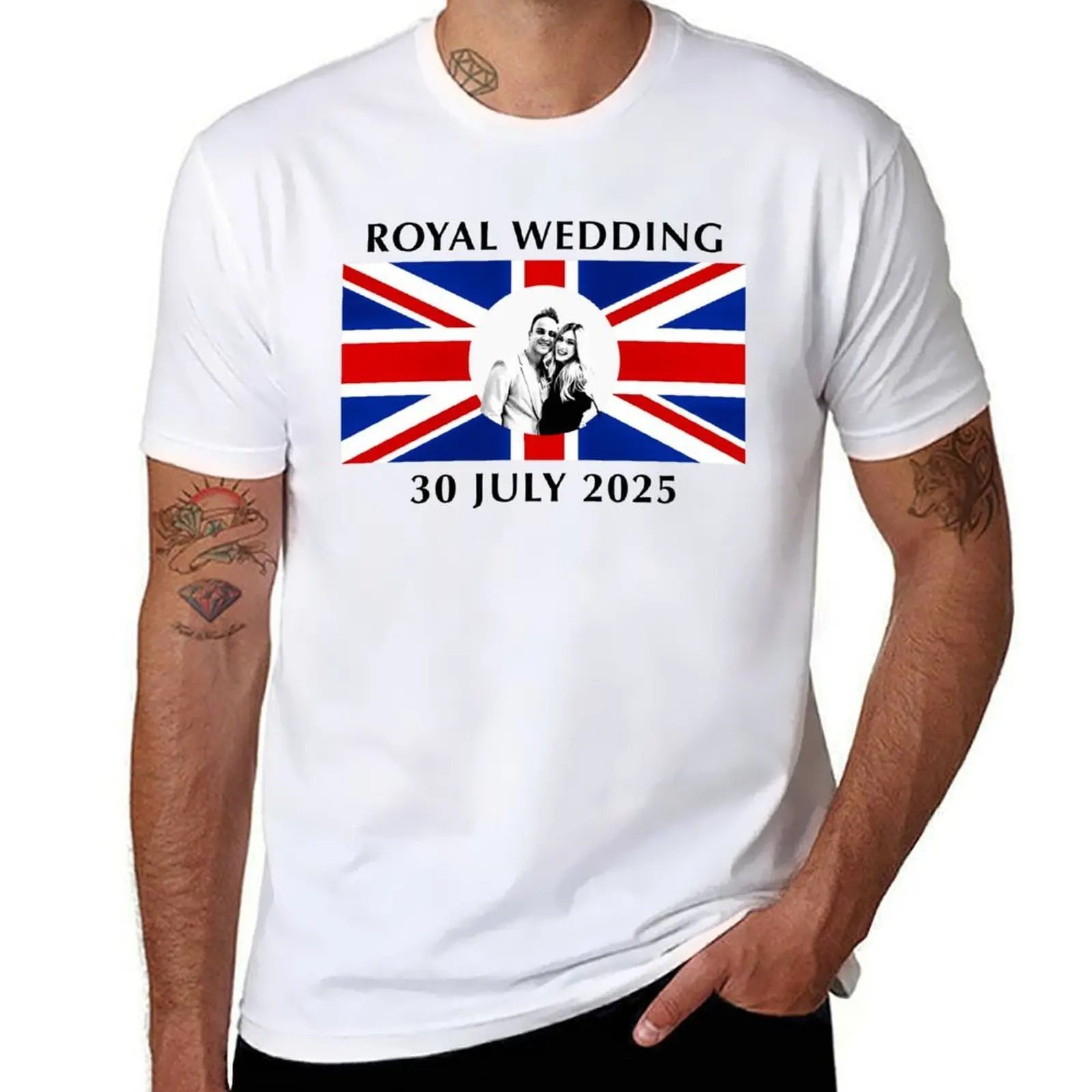 

Royal Wedding 2025 T-Shirt t shirts for man graphic tees black cotton t-shirt plain for man package T-Shirt