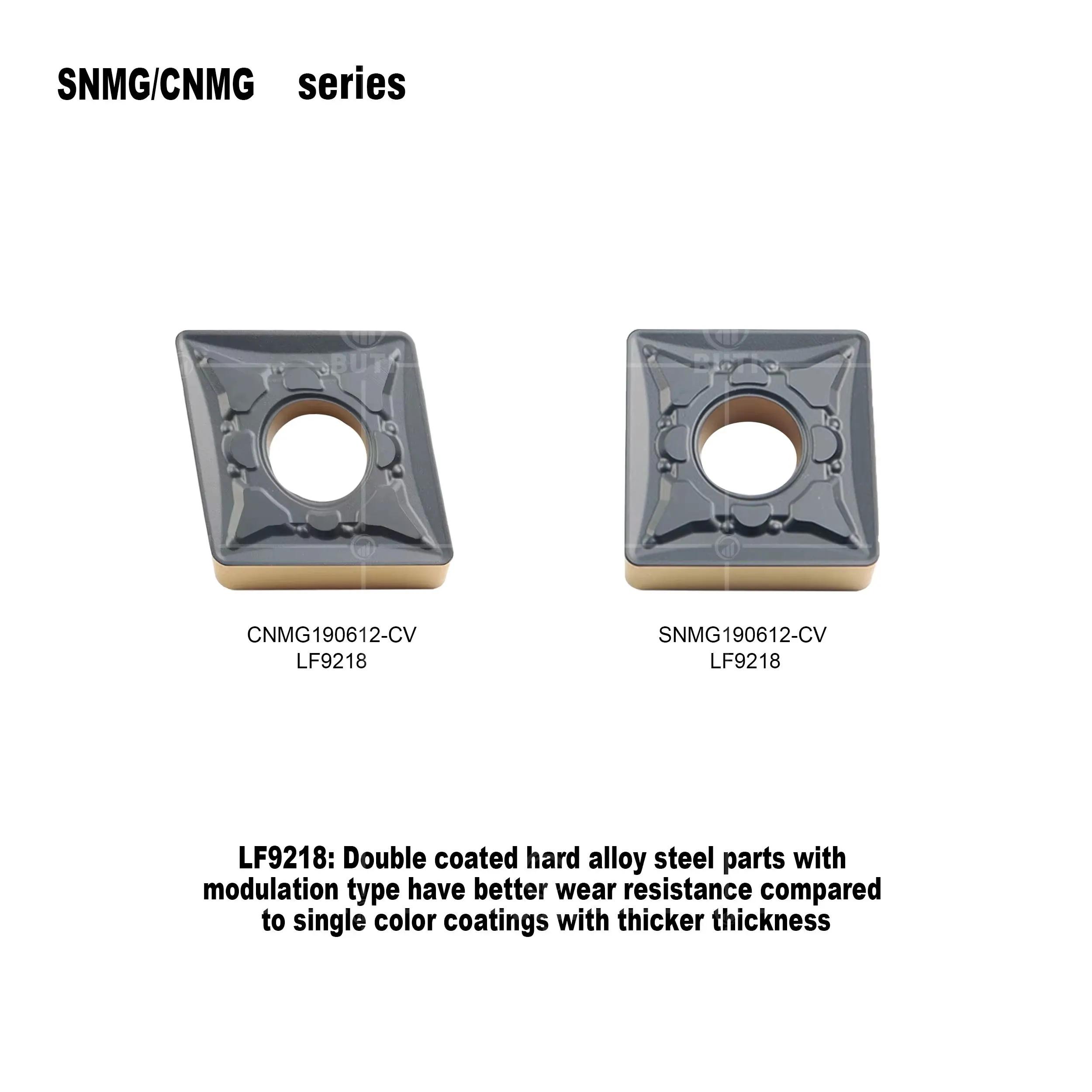DESKAR 100% أداة القطع الأصلية بلونين CNMG190612 SNMG190612 CV LF9218 مخرطة CNC الدائرة الخارجية شفرات سبائك الصلب أجزاء الصلب #5
