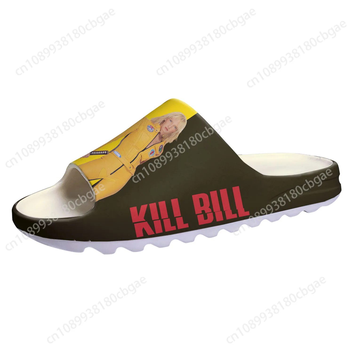 Kill Bill Hattori Hanzo Ninja Samurai Soft Sole Sllipers Home Clogs Customized Step On Water Shoes Mens Womens Teenager Sandals