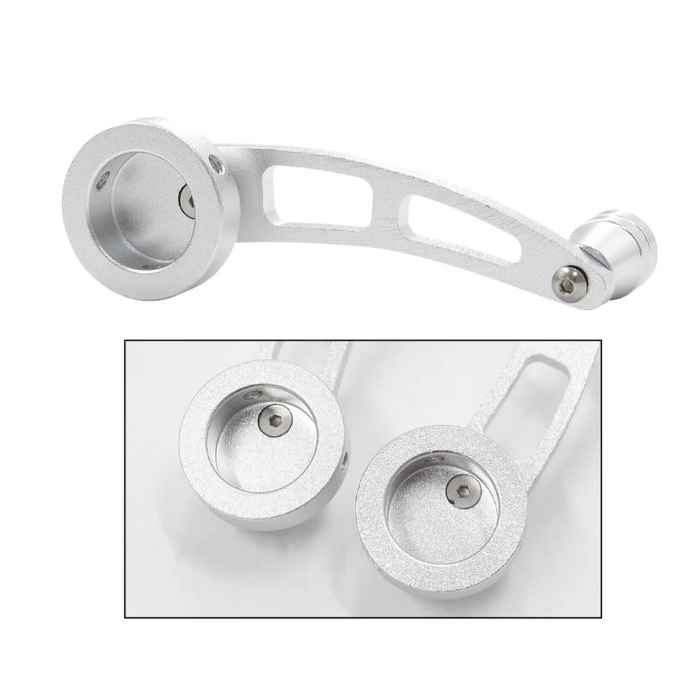 

2 Packs Car Door Window Crank Handle Winder Black Aluminum Alloy with 3 Adapters for Easy Car Window Operation