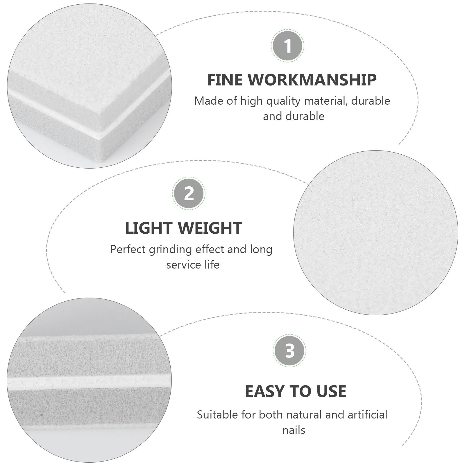 

40Pcs Mini Nail Files Sponge Blocks Square Manicure Tools Nail Art Filing Buffing Polishing Blocks Portable for Home Salon Use