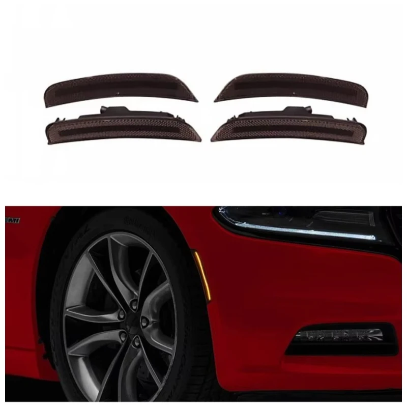 

Оптовые автоаксессуары: передние и задние бамперы, черные или красные боковые маркеры для Charger 2015+