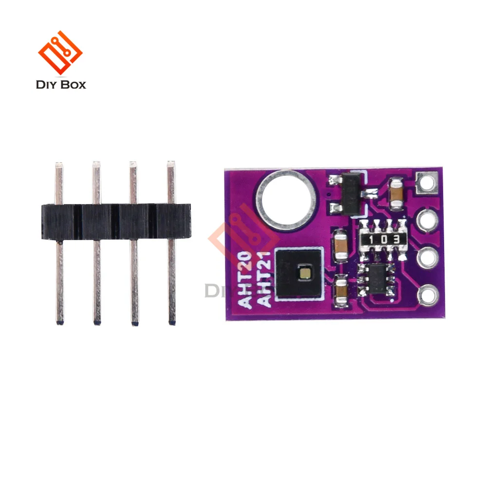 Módulo de Medición de Sensor de temperatura y humedad Digital de alta precisión AHT20 AHT21 comunicación I2C reemplazar