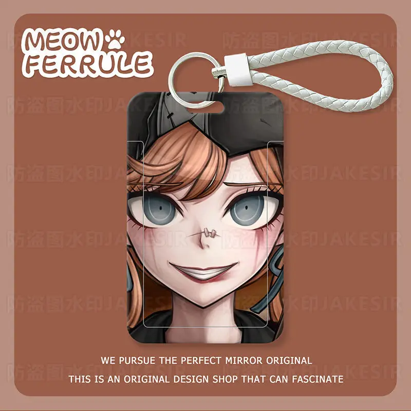 2025 Anime Identity V [Cheerleader] Card Badge Holder With Lolitchain Chain Hang Rope Key Rings Japanese Keychains Gift