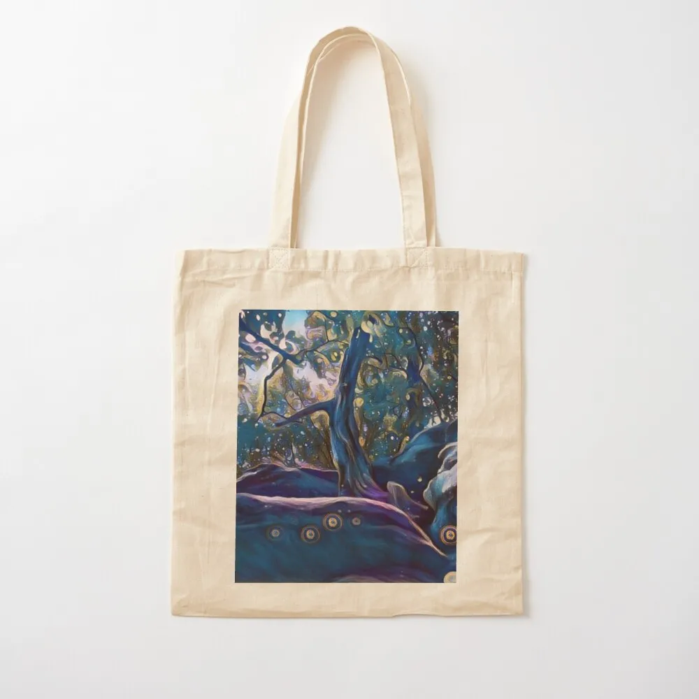 

Magical Tree Rock Tote Bag cute tote bag shopper bags Canvas Tote Bag