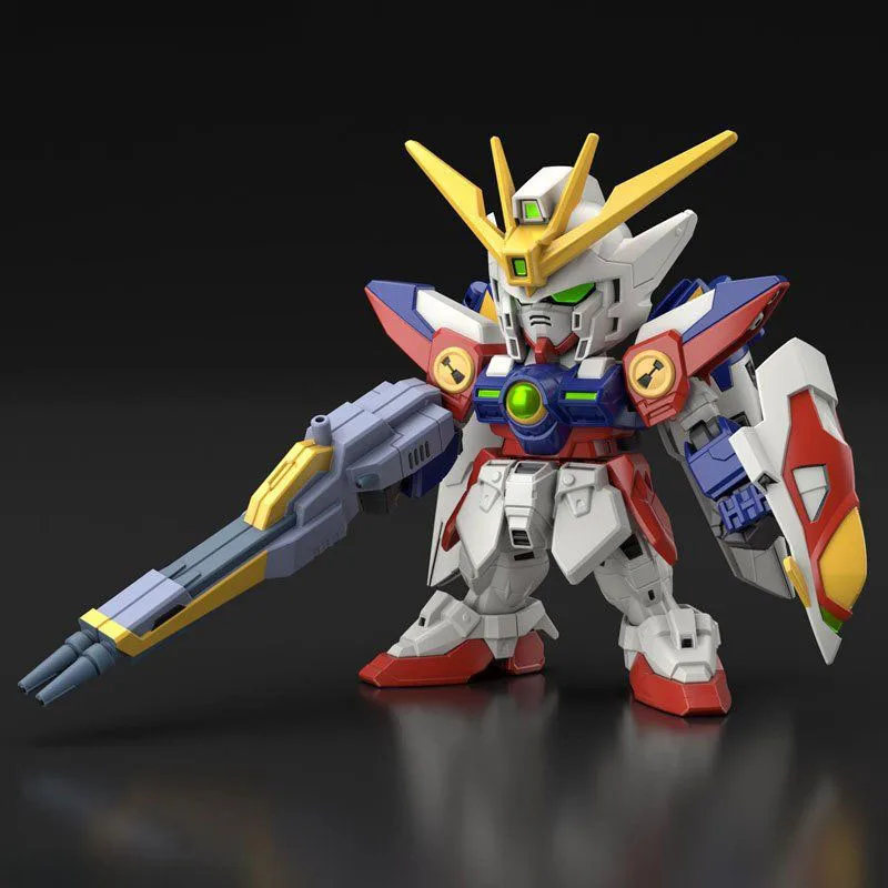 Kit de Modelo para Armar SD Gundam EX-Standard Wing Gundam Zero, Figura Coleccionable, Estatua Creativa de Dibujos Animados, Juguetes, Regalos Perfectos para Fans