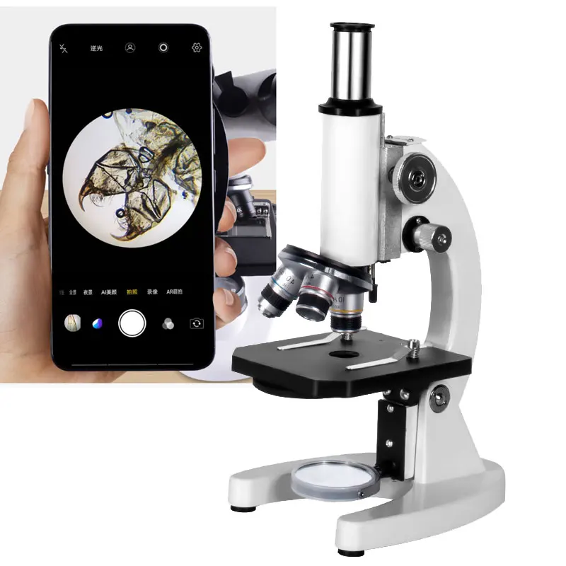 40x-6000X Optical Biological Microscope High Magnification Middle school university students Microscope