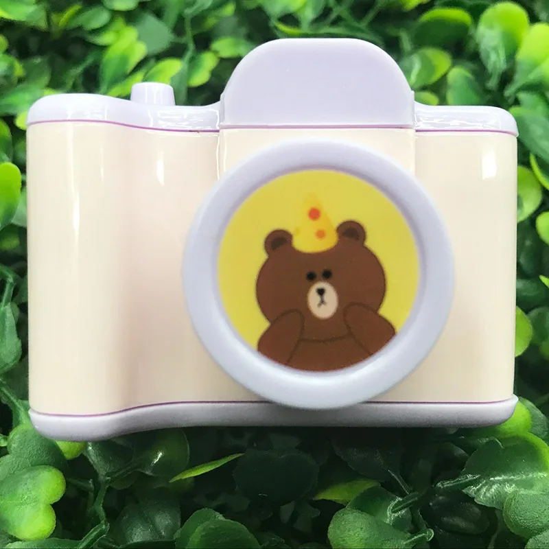 Creative Stationery Camera Design Pencil Sharpener Student Cartoon Pencil Sharpener Learning Supplies Kindergarten Prizes