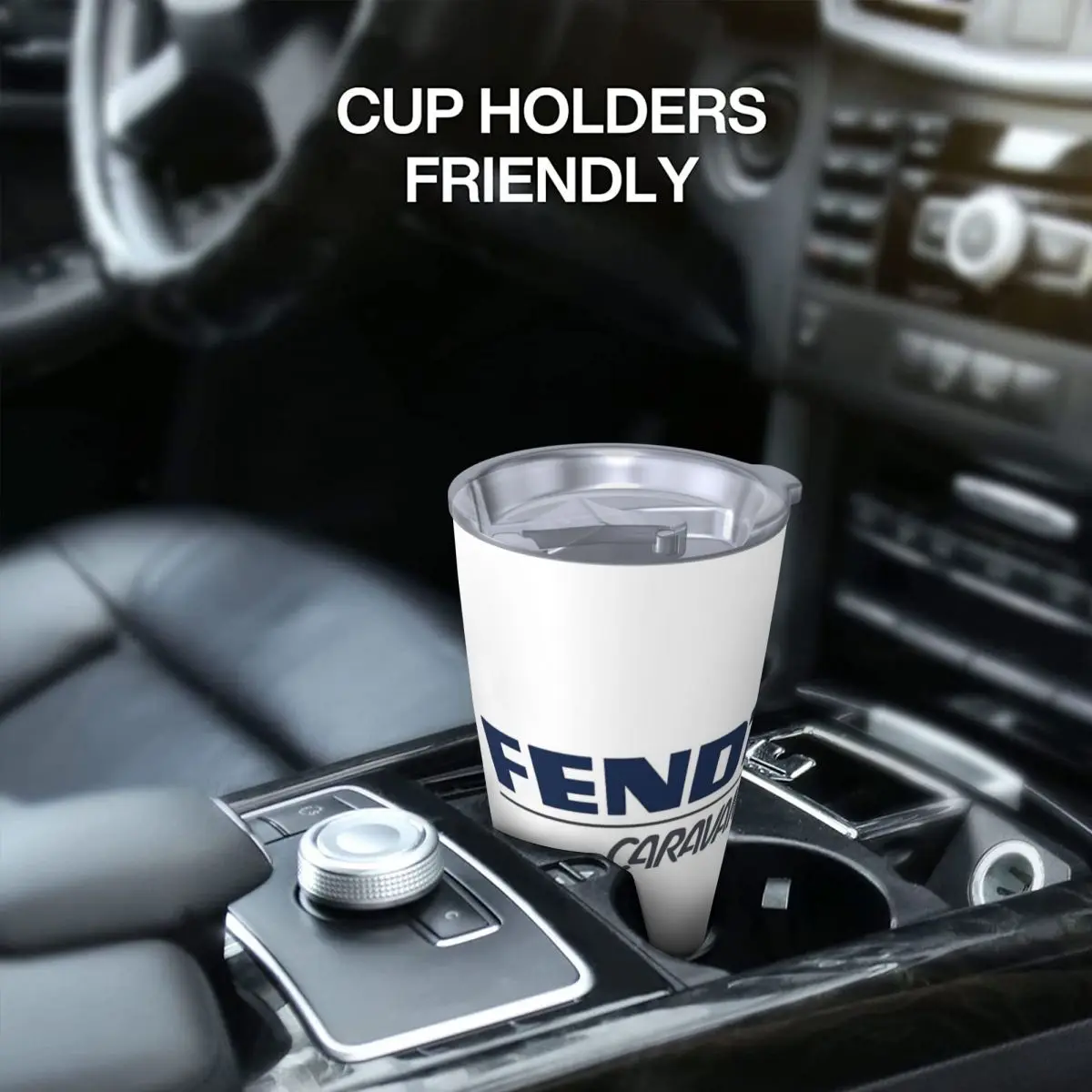 

Fendt Caravan Stainless Steel Tumbler Vacuum Insulated Mug Thermal Cold Bottle Straw With Lid 20oz