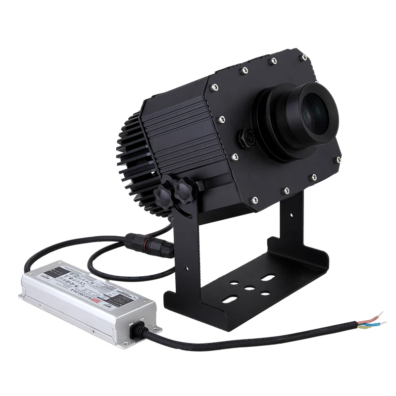 Exterior Waterproof Custom Gobo Projector 200W IP65 Industrial Safety Indicator Projector Warning Signs