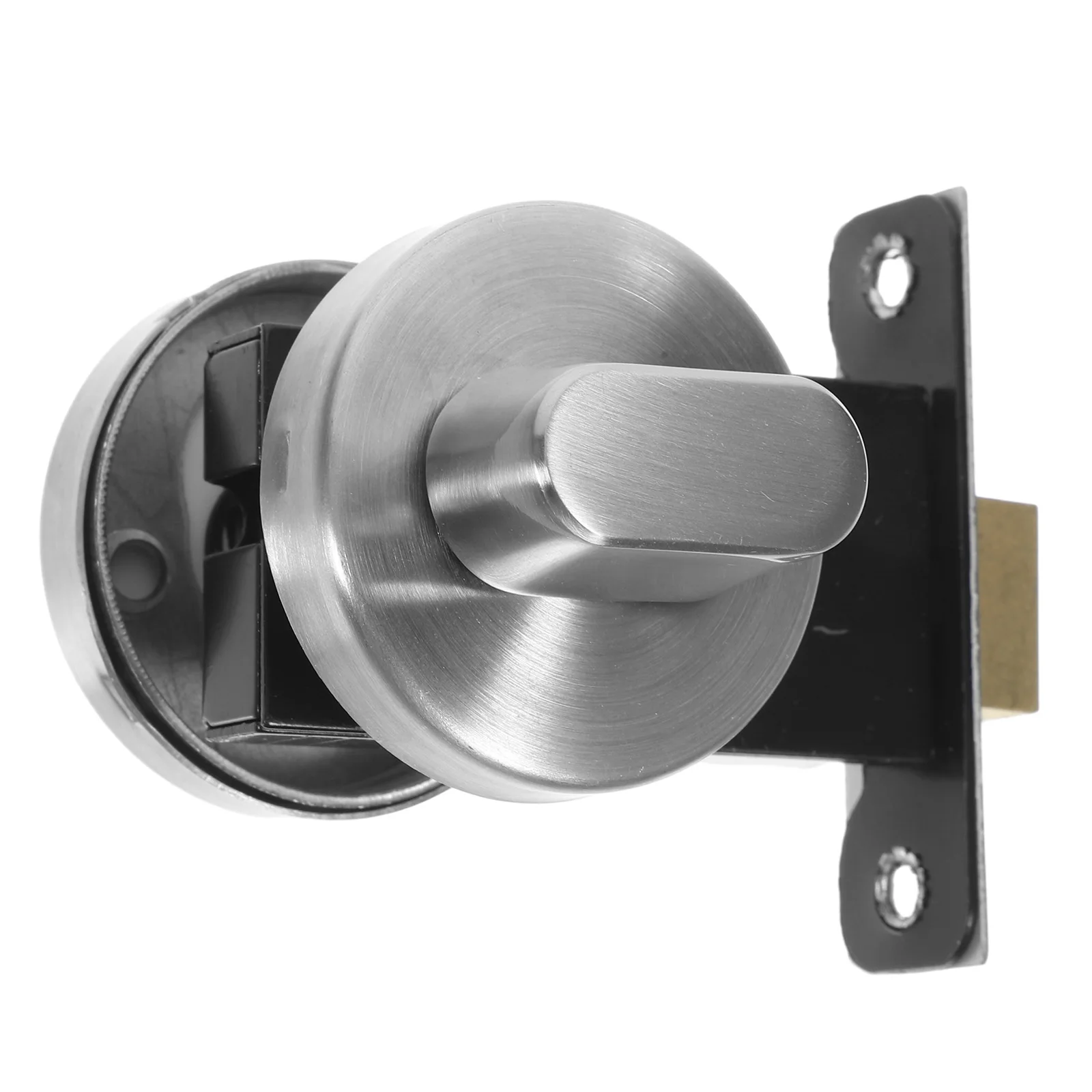 

Stainless Steel Bathroom Indicator Lock Occupied Door Handle Toilet Shower Stall Rv Hotel Commercial Door Latch Privacy