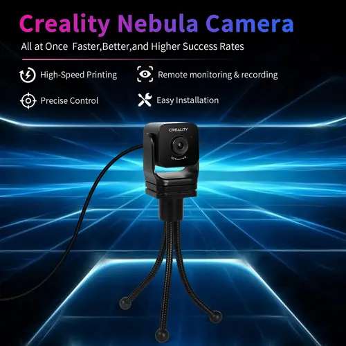 Imagen 2 del producto Cámara Creality Nebula, Cámara USB de Alta Definición con Función de Grabación en Lápso de Tiempo y Visión Nocturna para Ender 5 MAX / Ender 3 V3 KE