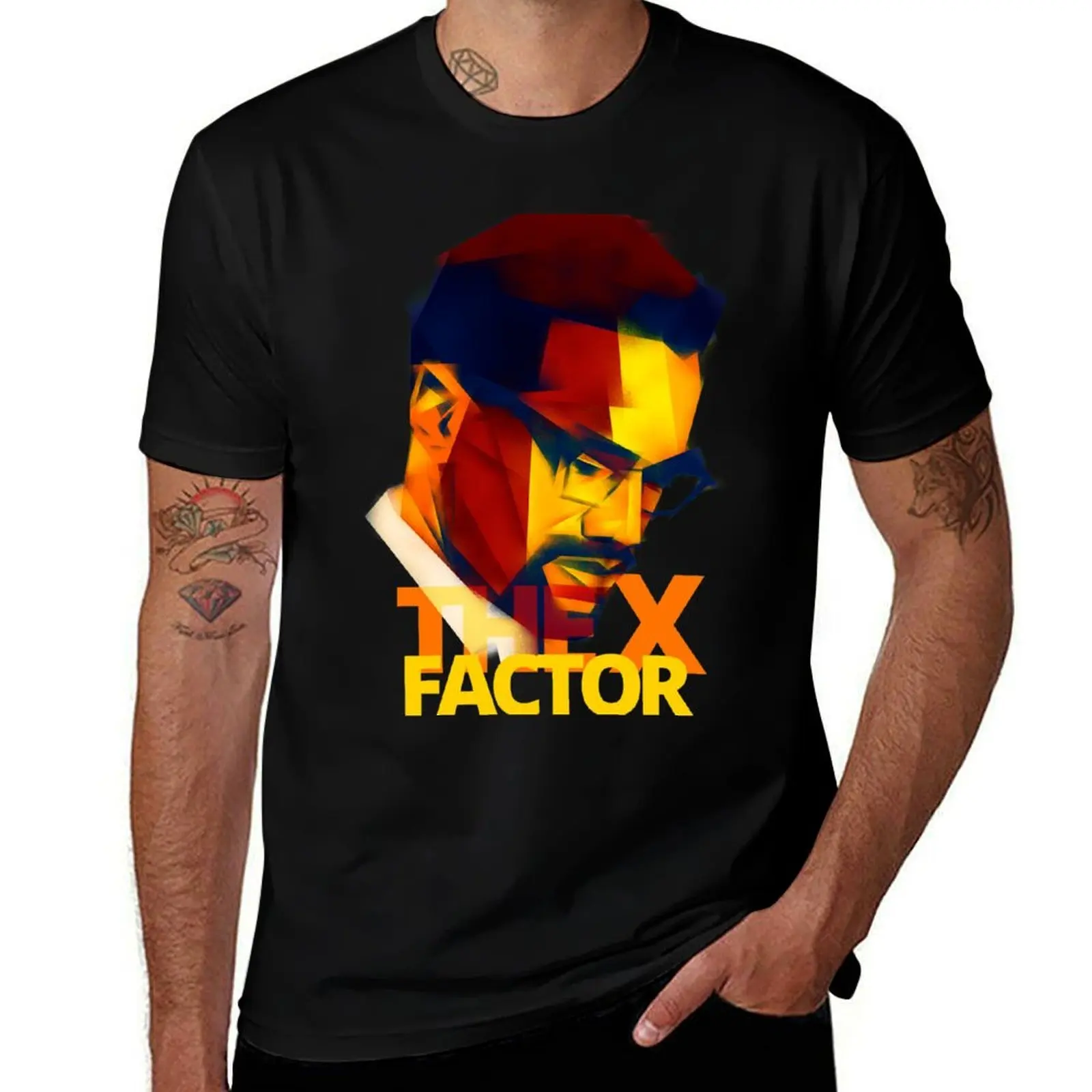The X Factor T-Shirt Basic Plain Tee for Spring and Summer