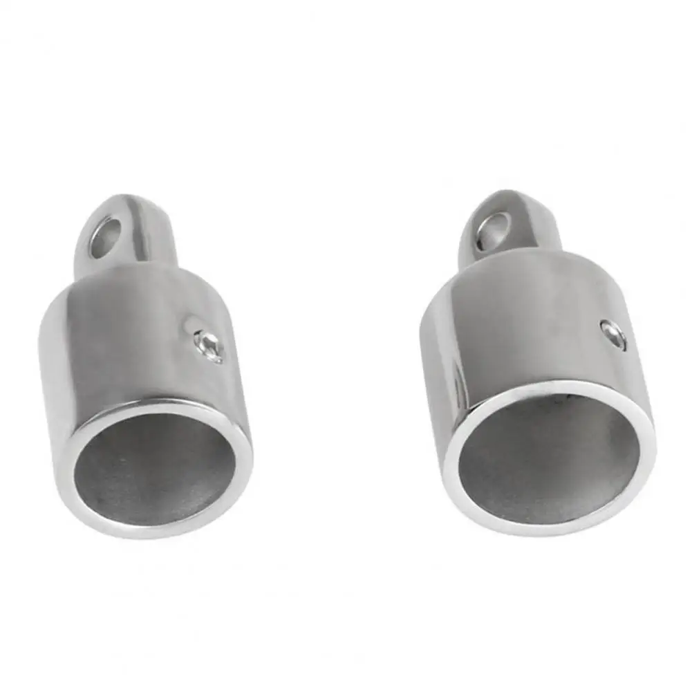 Dropshipping!!22mm Stainless Steel Bimini Eye End Top Caps Fitting Marine Hardware for Boat Canopy