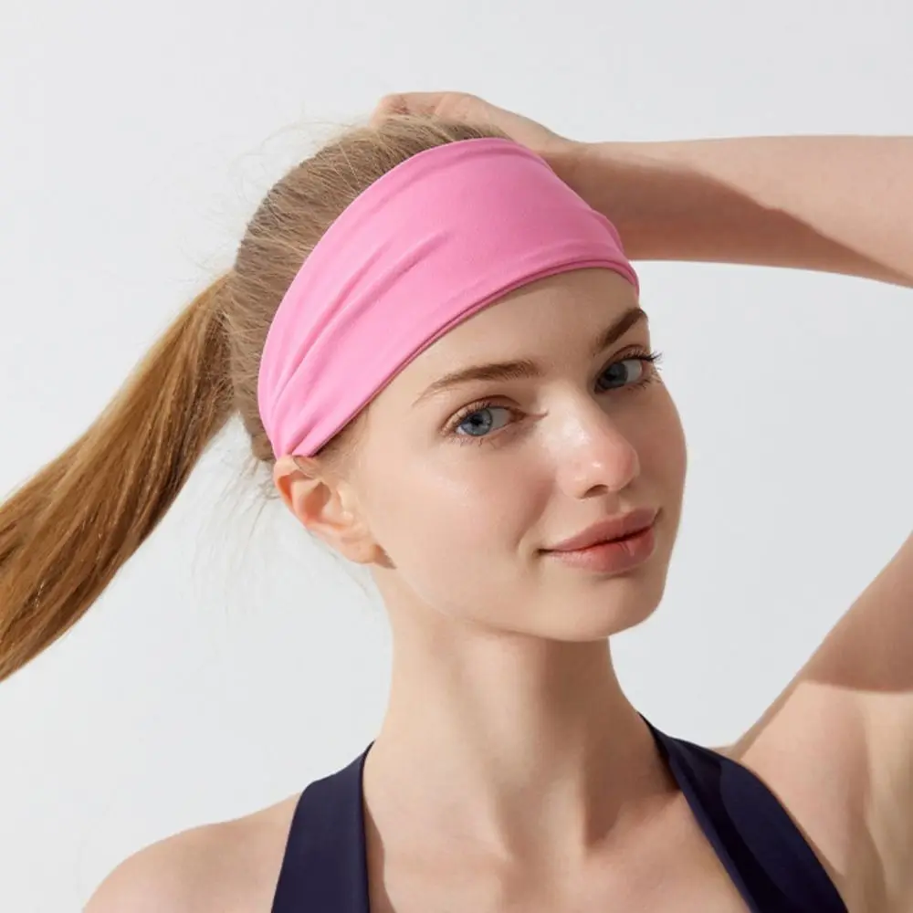 عصابات رأس للتمرين ماصة للرطوبة للنساء غير قابلة للانزلاق وقابلة للتنفس وقابلة للتمدد ومريحة #3