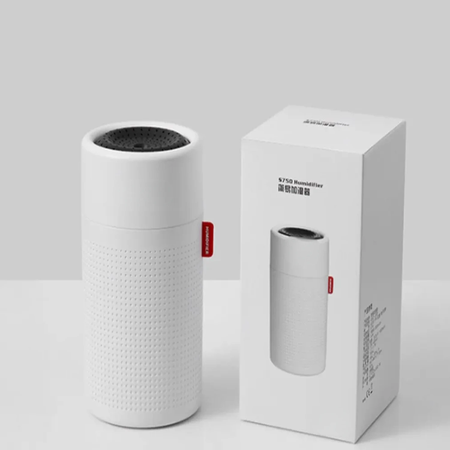 เครื่องทําความชื้นความจุขนาดใหญ่ 750 มล. ชาร์จได้ สะดวก พกพาสะดวก และอเนกประสงค์พร้อมคุณสมบัติไฟกลางคืนสีสันสดใส - เหมาะสําหรับ