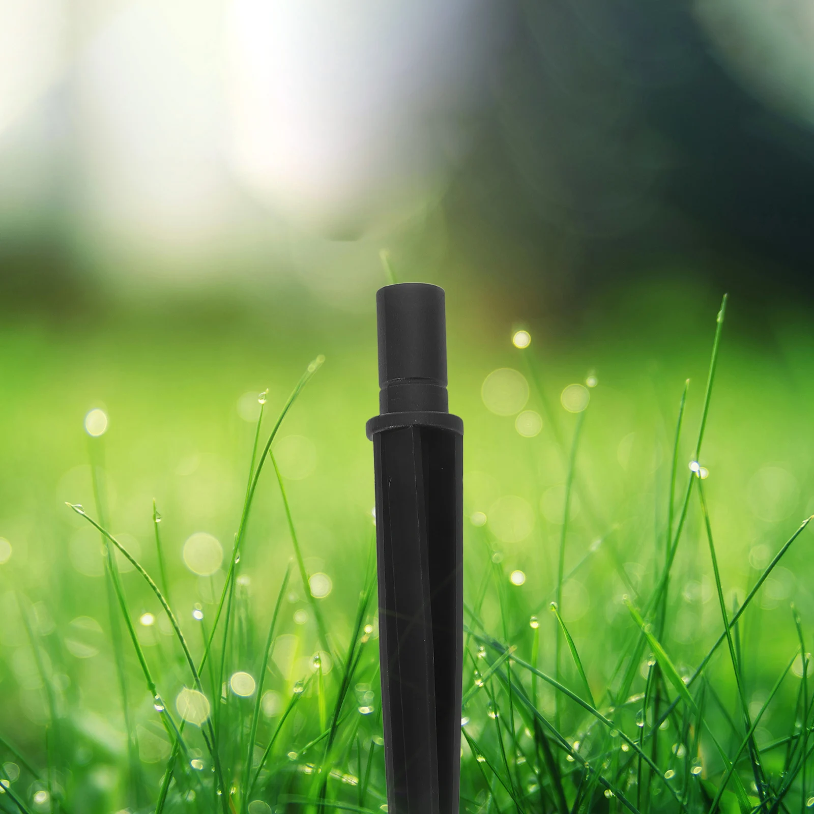 

10pcs Ground Luminous Lamp Solar Stakes 14x140mm Hole Inclined Angle Durable Plastic Garden Accessories Outdoor Decorative