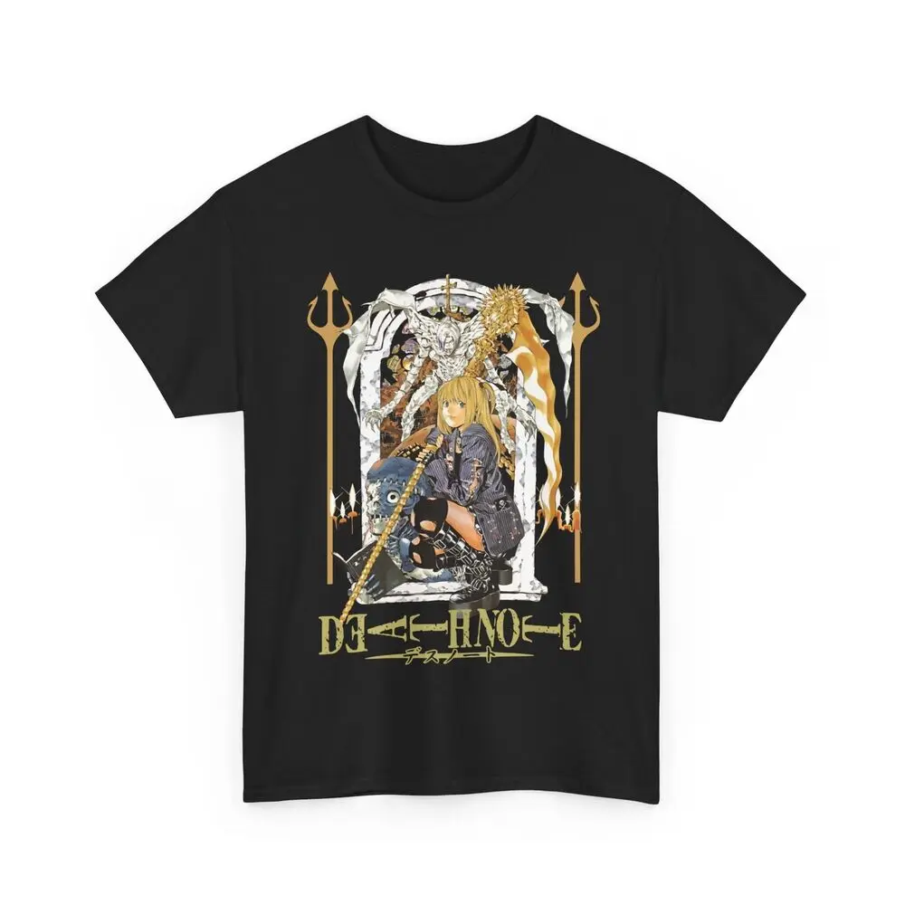 Misa Amane T-shirt, Inspired Anime Death Note T-shirt Black- Anime Gift