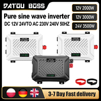 DATOUBOSS DC 12V 24V TO AC 230V 240V 50HZ Pure Sine Wave Inverter 2000W 3000W 35000W Portable Power Converter Car Solar Inverter