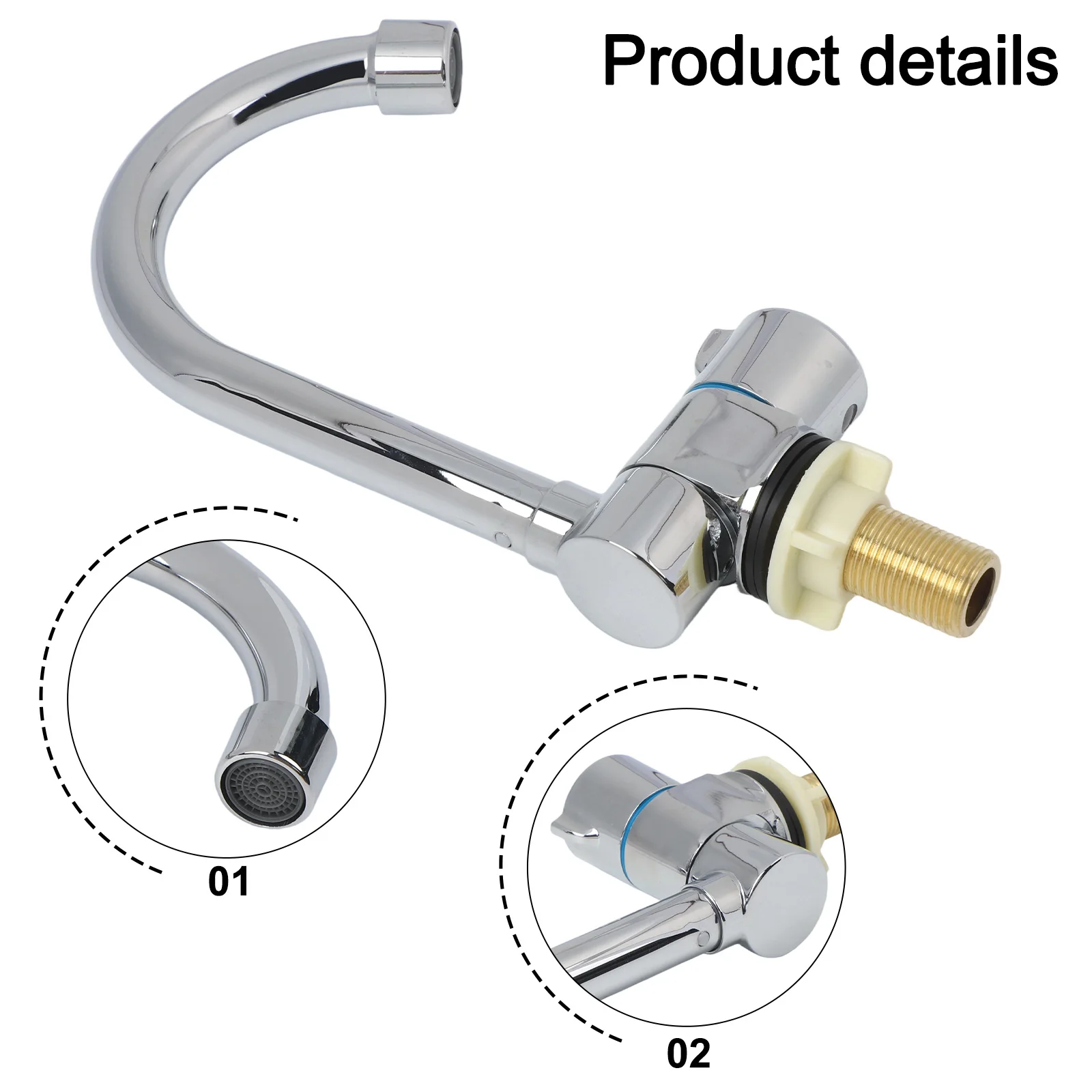 شطف الخضروات 360 الدورية صنبور واحد الباردة صنبور سهلة التركيب صنبور 205*138*81 مللي متر G1 2 ديكور المطبخ الحديث