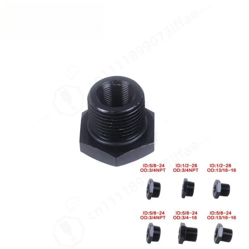 2pcs Auto Modification Parts Oil Filter Connector Fuel Filter Oil Filter Element Adapter
