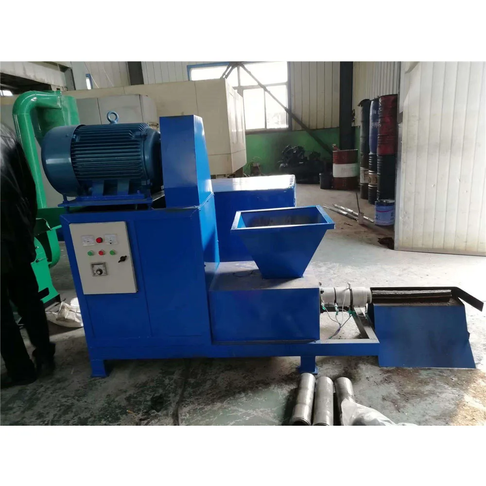 Agricultural Waste Wood Charcoal Briquette Machine Sawdust Peanut Shell Briquette Press Machine