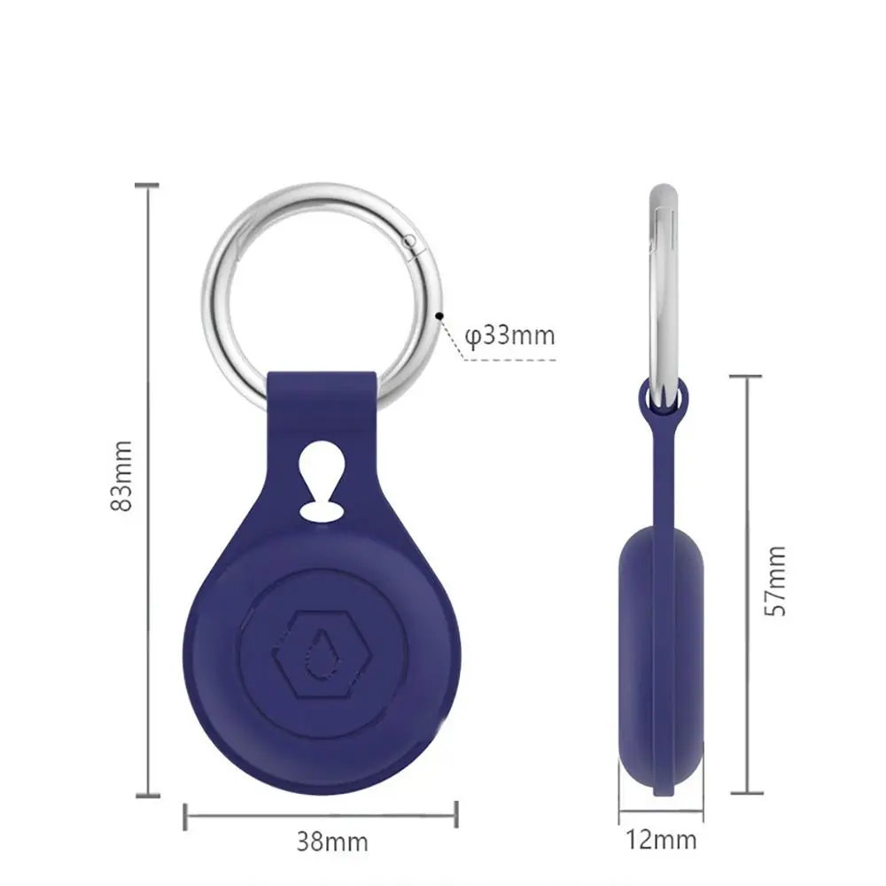 Miękka opaska na nadgarstek Dziecięca bransoletka GPS Lekki wodoodporny uchwyt na tracker Silikonowy brelok z trackerem do Apple Airtag