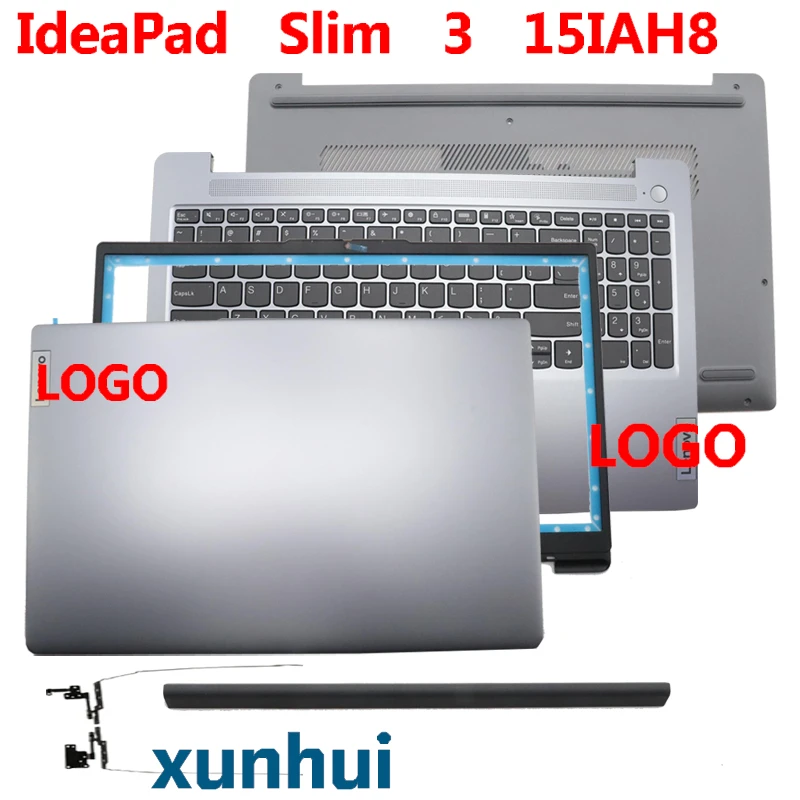 new for lenovo IdeaPad Slim 3 15IRU8 15IAN8 15ABR8 15AMN8 15IRH8 15IAH8 LCD Cover bezel palmrest lower case camera keyboard