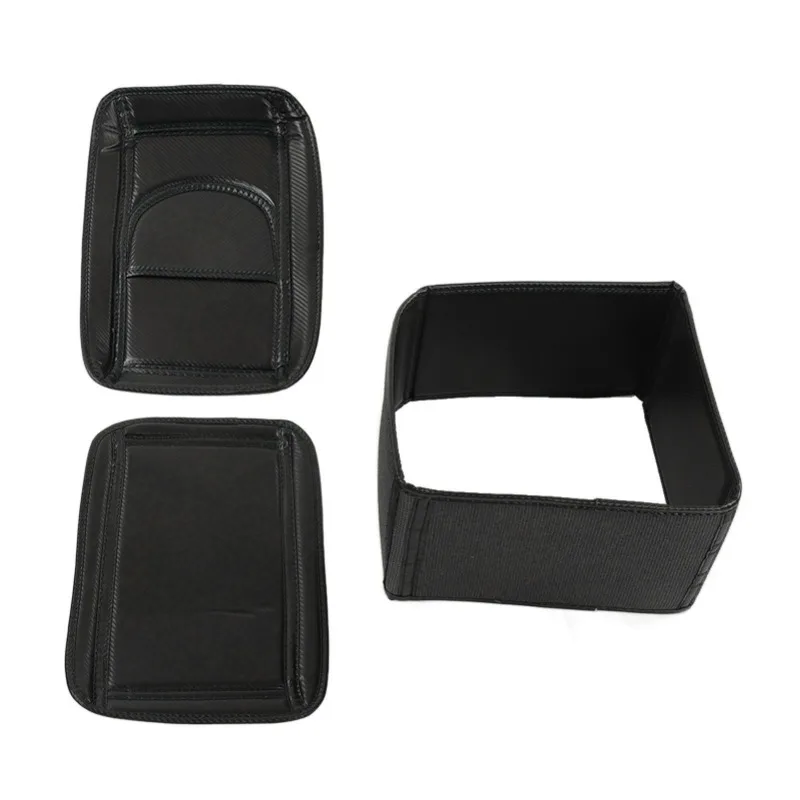 

9-Piece Motorcycle Tail Box Inner Liner Mat – Replacement Storage Pad for R1200GS/R1250GS LC ADV Models, Black Color, Durable Ma