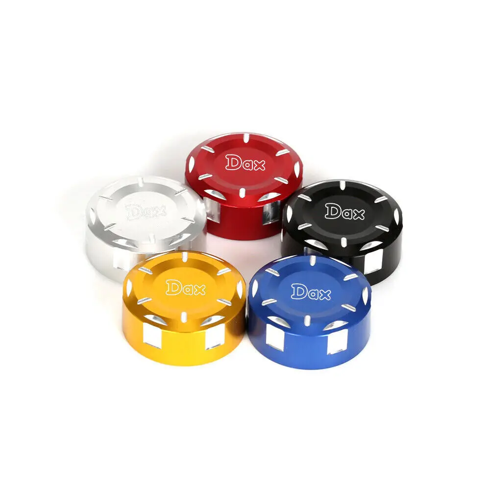 For HONDA DAX 125 2018-2023 3D Aluminum Monkey Logo Rear Brake Fluid Reservoir Cover Accesorios