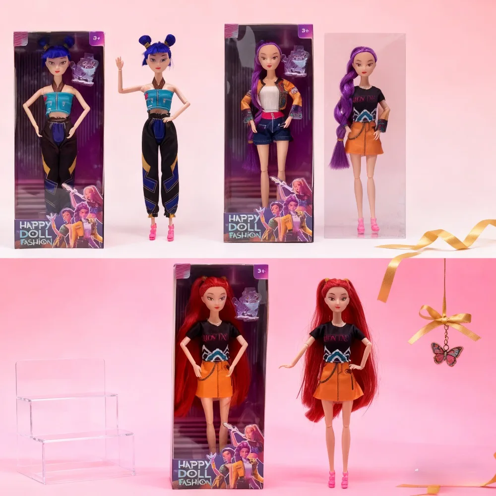 مجموعة شخصيات كاملة من دمى K-POP Witch Hunt من الفينيل Lumi È Re Mira Zoe هدية عيد الميلاد للفتيات والأولاد #1