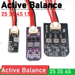 Carte d'équilibrage active pour batterie au lithium, Batteries d'énergie, Balance de transfert d'énergie, BMS, Eddie Ion, Lifepo4, 12V, 2S, 3S, 4S, 1,5 A