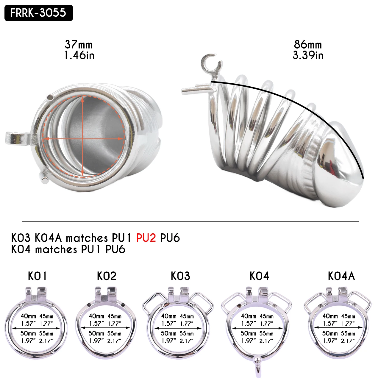 FRRK Male Chastity Belt with Penis Shaped Big Metal Cock Cage For Men Adult 18+ Hollow Design BDSM Sex Products Sexual Toys