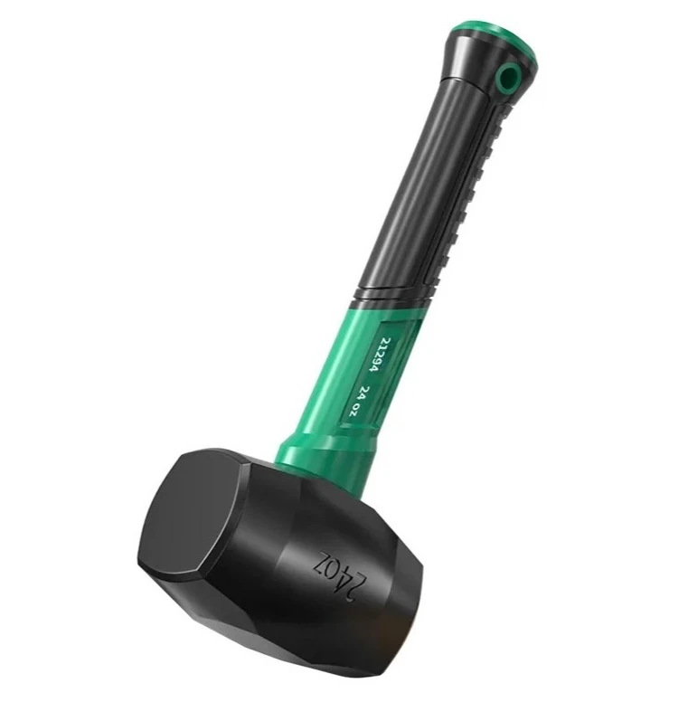 Multifunctional Shockproof Home Decoration Elastic Tile Installation Hammer Solid Rubber Hammer Industrial Grade