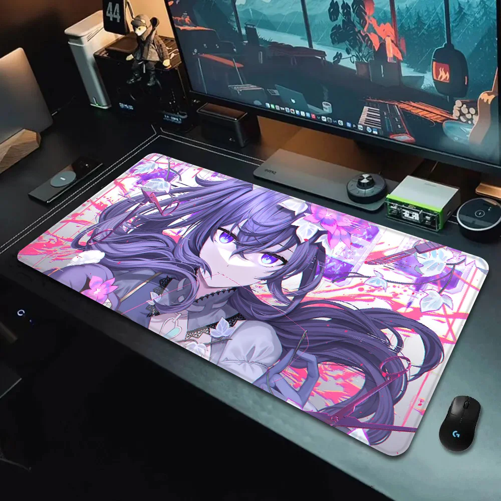 project sekai Mousepad HD Printing Computer Gamers Locking Edge Non-slip Mouse Pad XXL90x40cm Keyboard PC Desk Pad