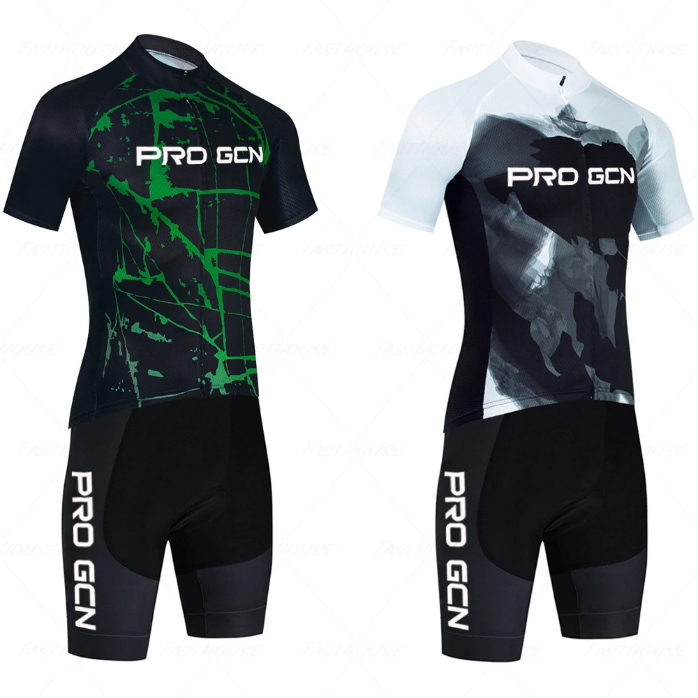 2023 PRO GCN Team Bicycle Clothing Men New Road Bike Wear Racing Clothes Breathable Cycling Jersey Set Ropa Ciclismo Maillot