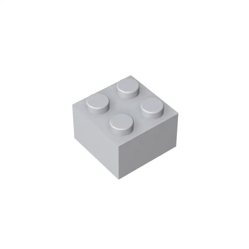 Gobricks 10pcs Brick MOC 3003 6223 35275 2x2 High-Tech Changeover Catch For Building Blocks Parts DIY Brick Toy Compatible 3003