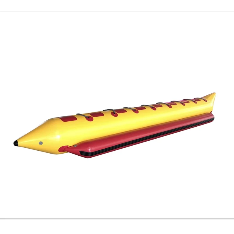 Inflatable Banana Boat 8 10 12 People Playing on the Beach Surf Riding Water Game Water Toys Summer Necessary Water Park
