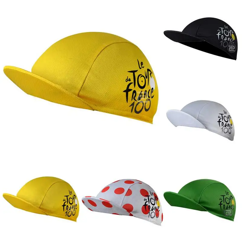 Quick-Drying Polyester Cycling Hat Bicycle Caps For Men And Women Breathable Multicolor Mesh Fabrics Free Size Hats Riding Hats