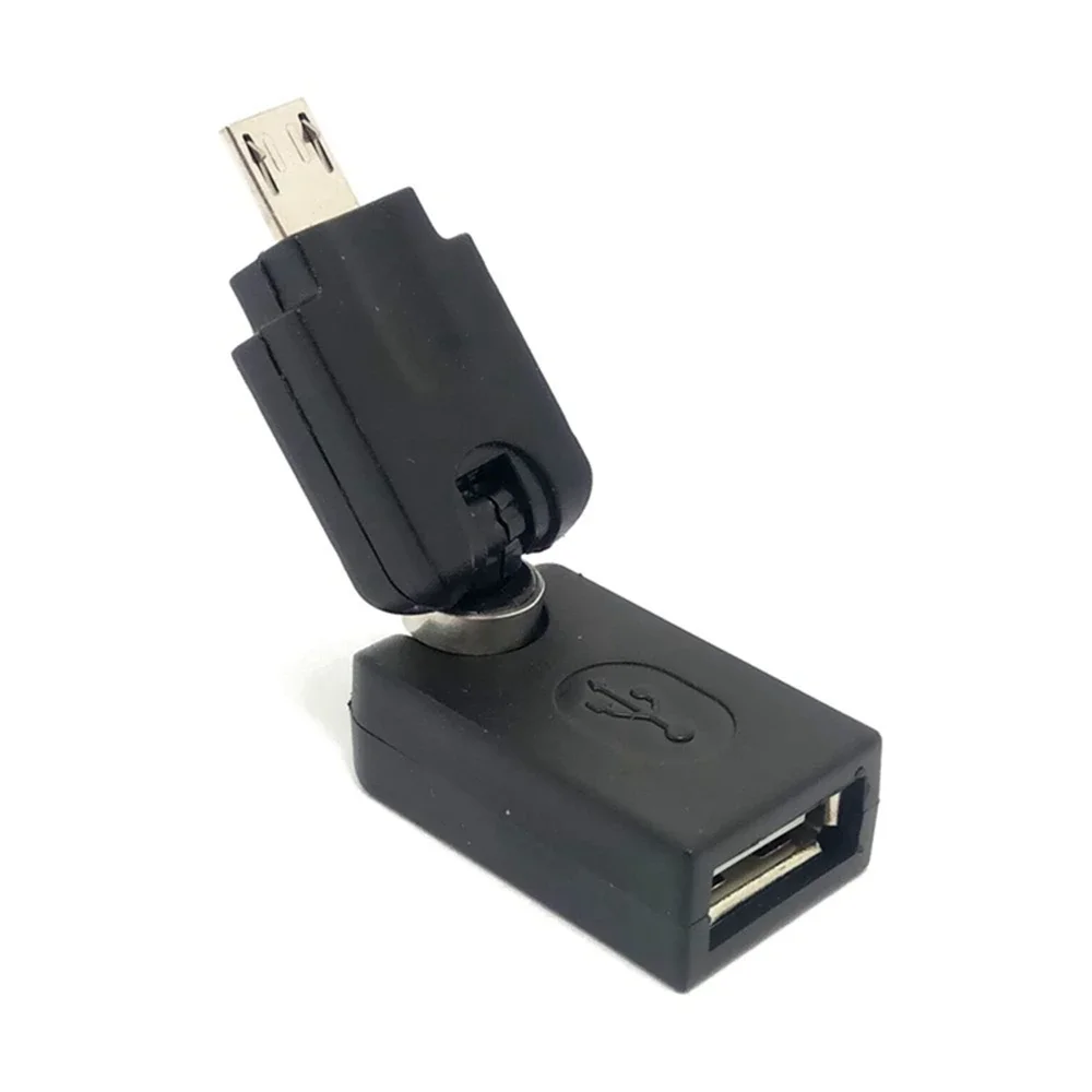 New USB Micro Immini 2.0 Male To USB Female 360° Rotation Angle Extension Cable Adapter Hot New