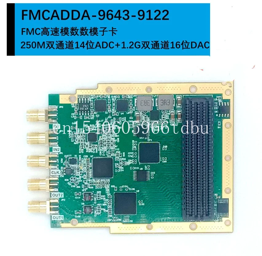 

For High-Speed Adda ADDA-digital-to-analog FMC Acquisition Daughter Card, 250m 14-Bit Ad9643 1.2G Dual-Channel DAC