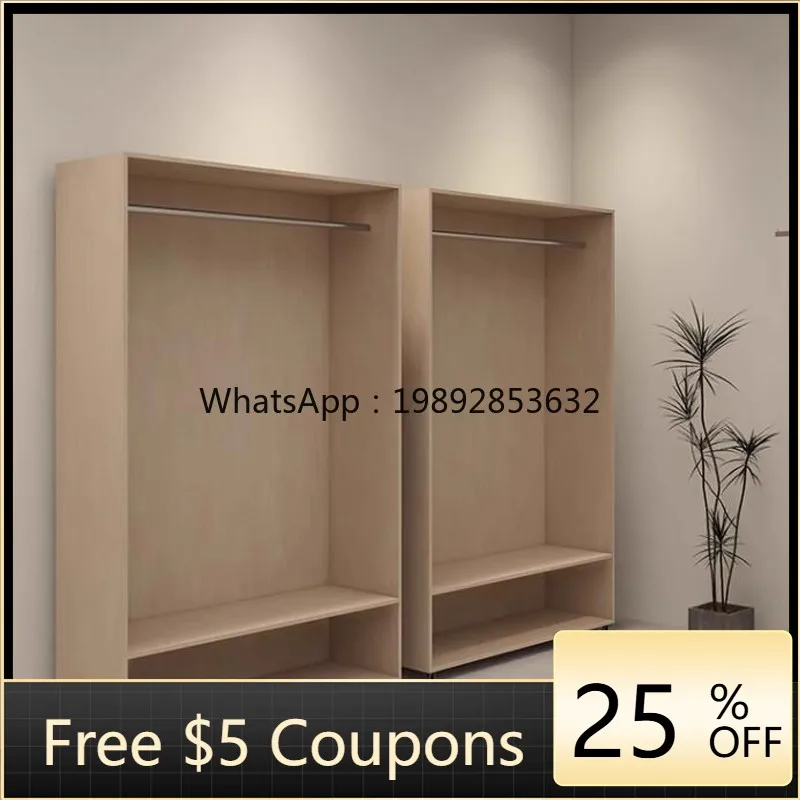 

LYY Ocean Board Clothing Store Women's Clothing Display Rack Display Rack Island Water Middle Placement Floor Display Stand