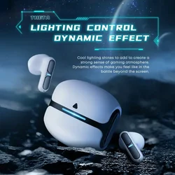 5.3 Wireless TWS Wireless Earbuds Bluetooth Earphones Dual Mode for Game Music ENC Talking Noise Canceling Compatible with IOS