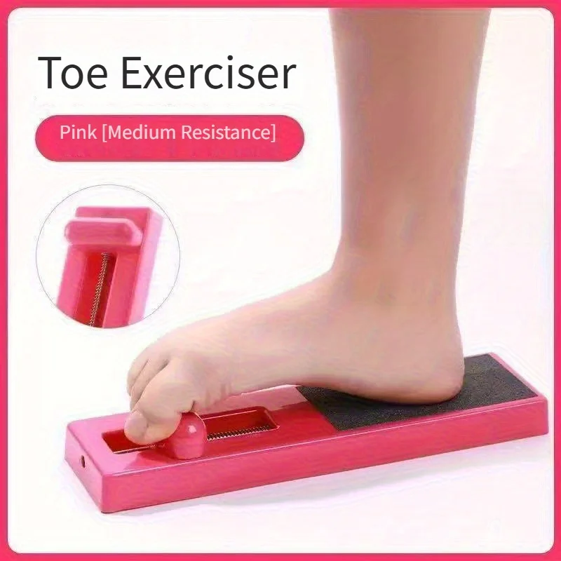 Professional Adjustable Foot Arch Trainer for Flat Feet Ergonomic Textured Grip Toe Strength Alignment Tool Foot Care Massager