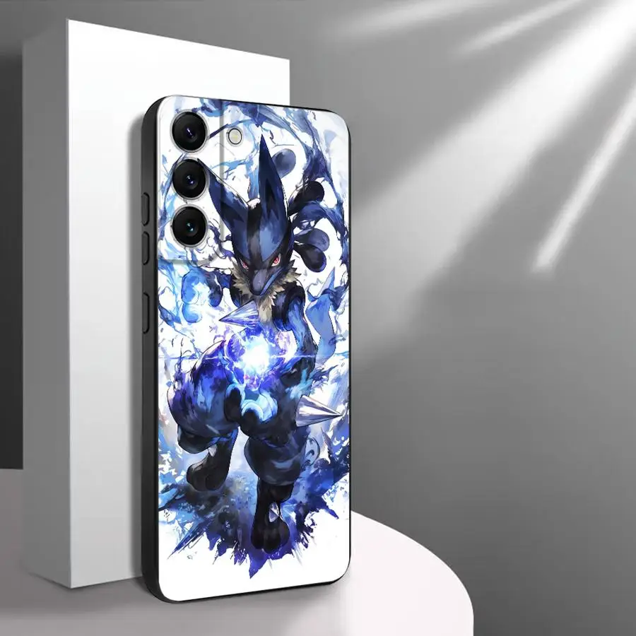 حافظة لهاتف سامسونج جالاكسي A54 A52 A14 A53 A23 A71 A34 A51 A33 A21s A32 A15 A22 A55 A24 غطاء هاتف أنيمي بوكيمون G-Gengar