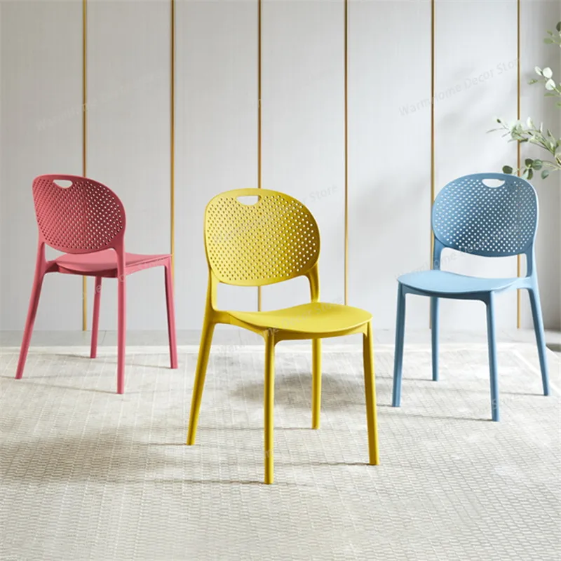 

Nordic Modern Café Chairs Creative Living Room Advanced Leisure Relax Café Chairs Plastic Courtyard Furniture Stoelen Ls40kfy