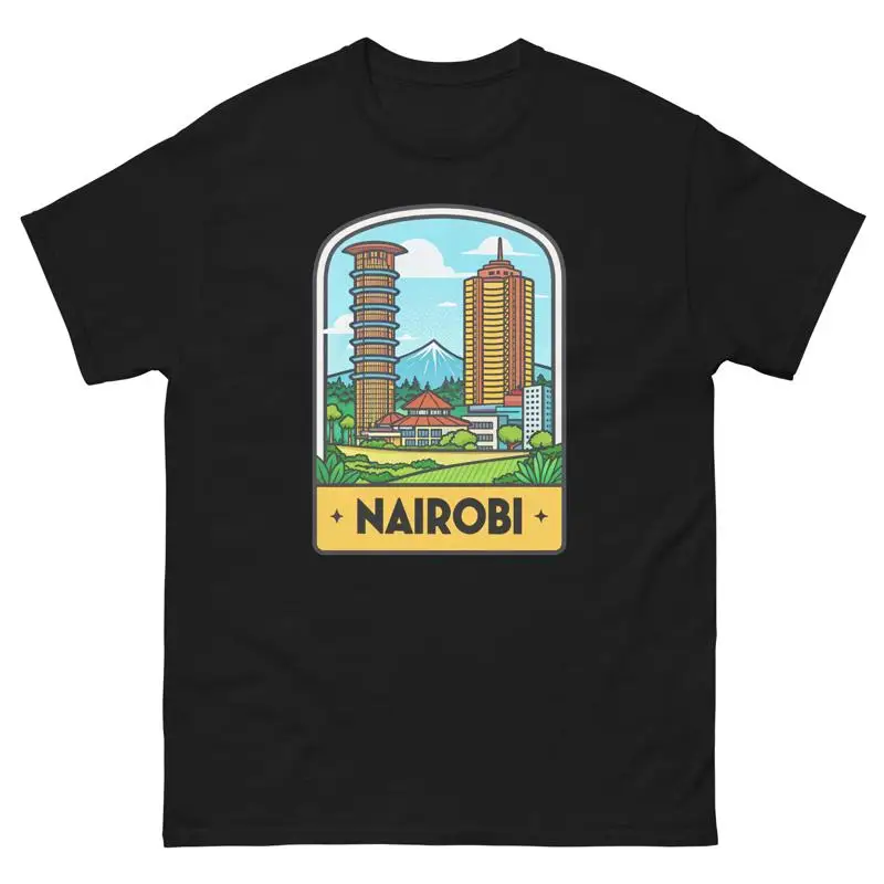 

Футболка Nairobi World Travel Urban Area City