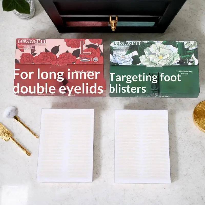 200 قطعة/صندوق شريط لاصق غير مرئي للجفن المزدوج طويل الأمد ذاتي اللصق شفاف أدوات تكبير العين